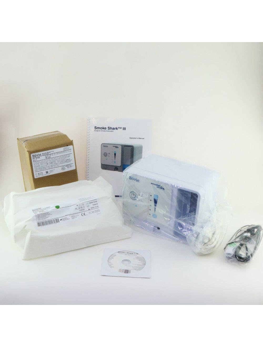 Bovie SE03-120 Smoke Shark III 3 Surgical Smoke Evacuator w/ Pencil Adapter Sol International Medical