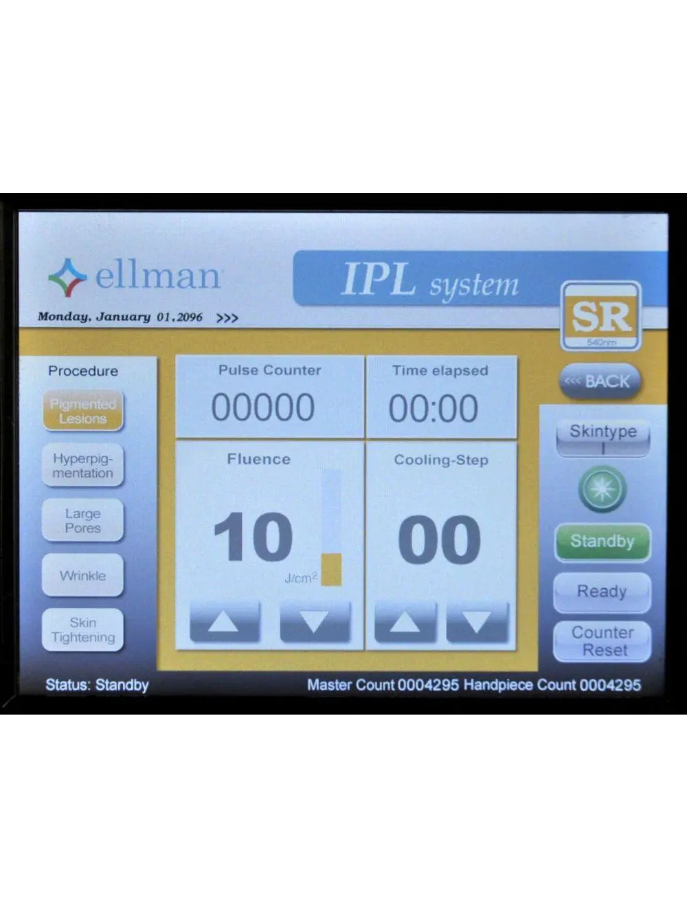 2013 Ellman Sandstone Medley Acne Vascular Lesion Skin Rejuvenation Laser System Sol International Medical