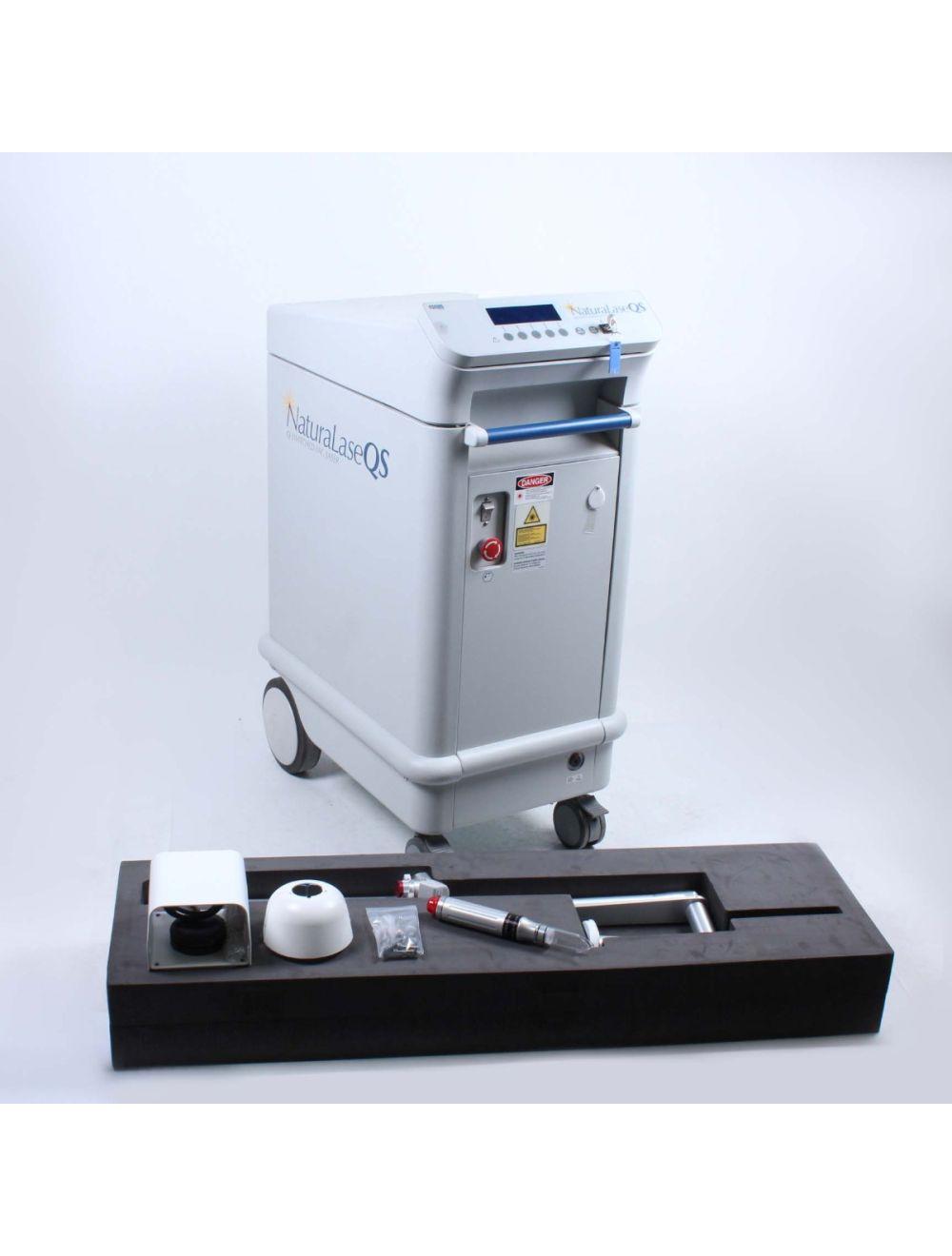 2014 Focus NaturaLase QS Nanosecond YAG 2J 532 1064 Veins Pigment & Tattoo Laser Sol International Medical