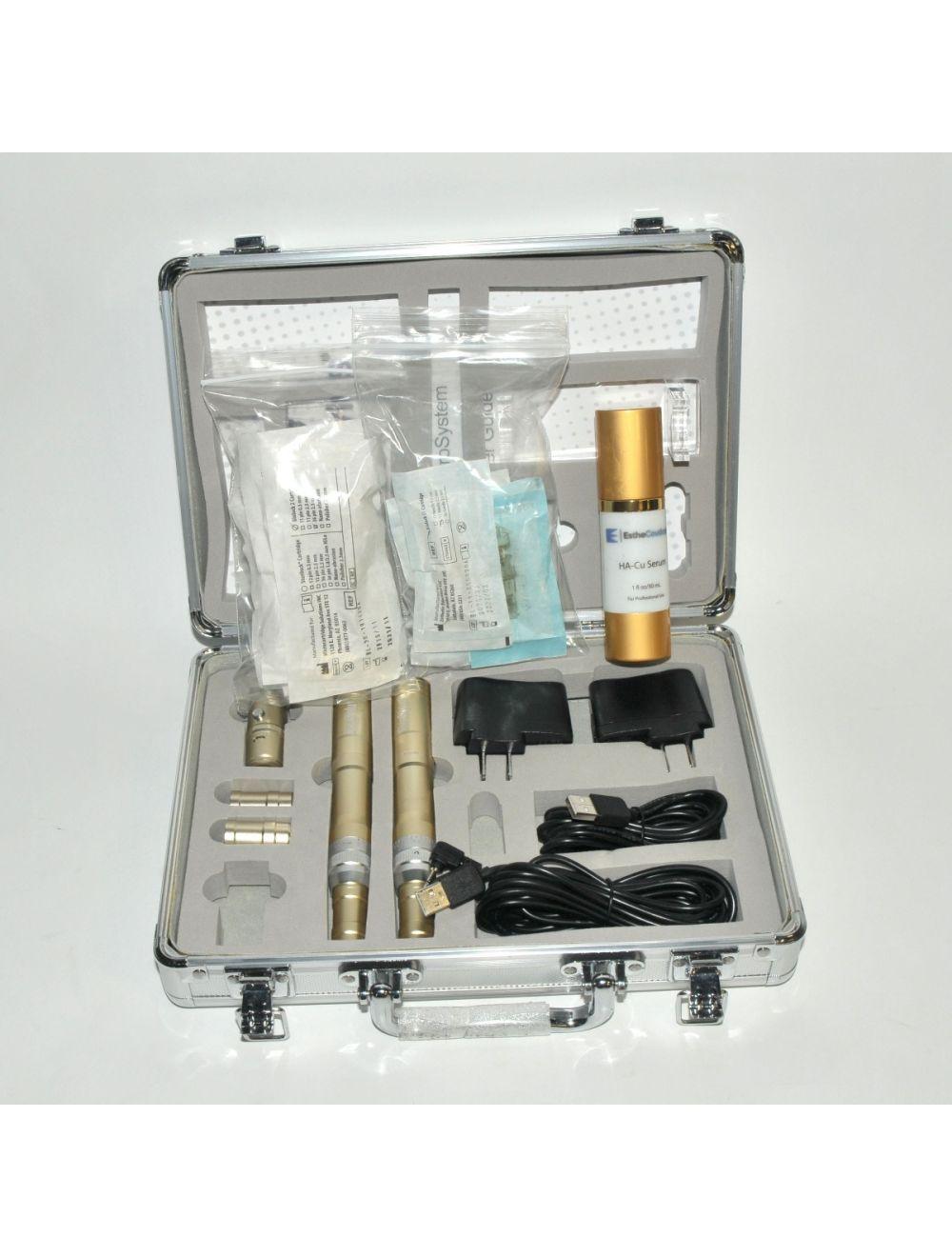 SkinStylus Gold Microneedling Professional Kit Collagen Skin Stylus 2 Pen Demo Sol International Medical