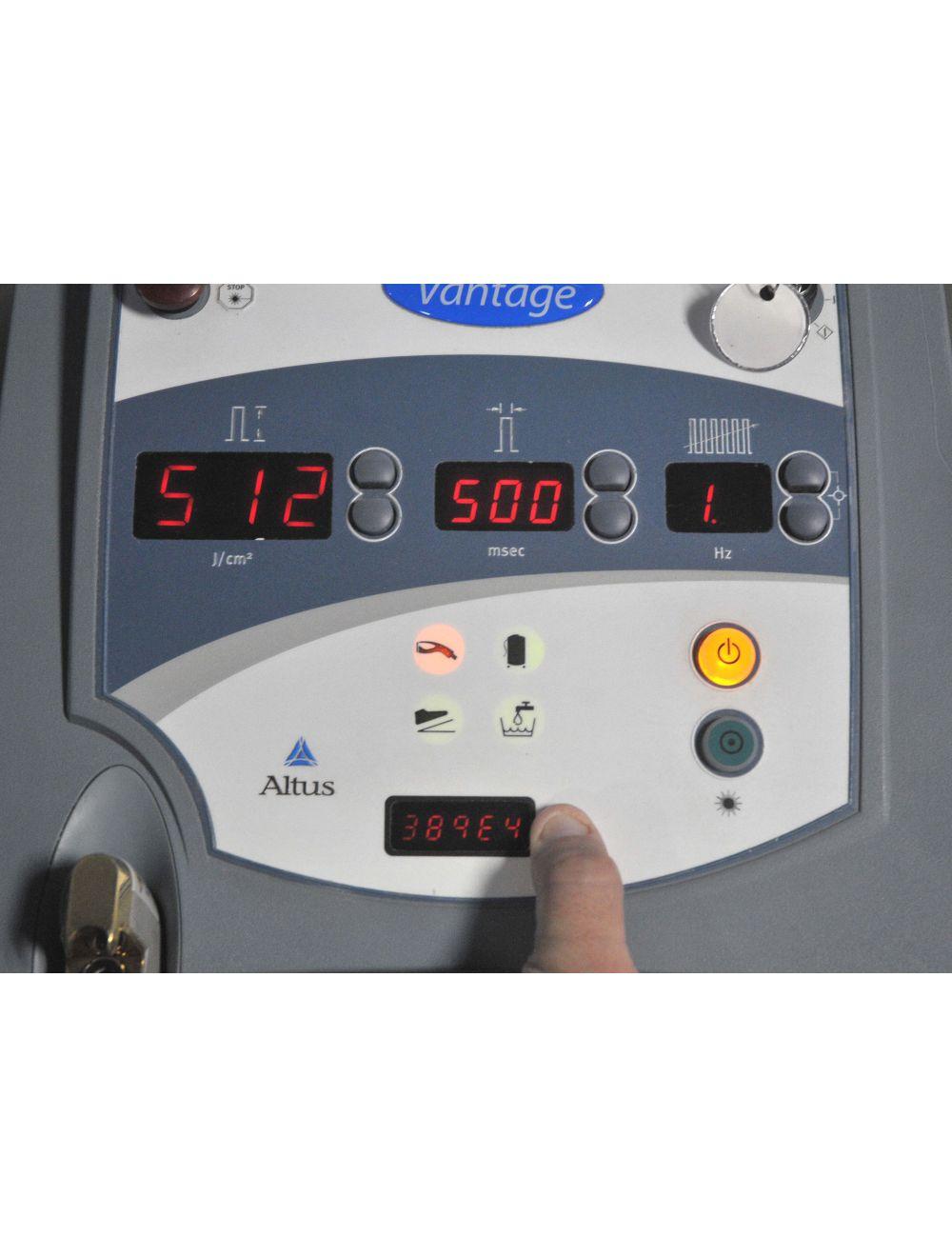 2004 Cutera VANTAGE 110 1064 Nd YAG Hair Removal Laser 3-5-7-10 mm Altus HR Cutera