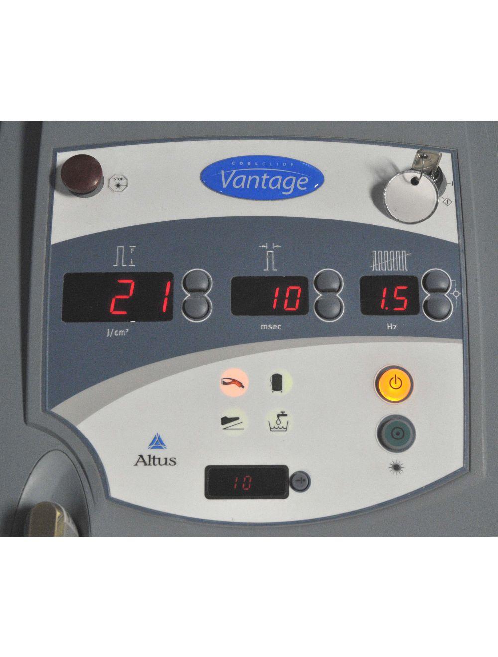 2004 Cutera VANTAGE 110 1064 Nd YAG Hair Removal Laser 3-5-7-10 mm Altus HR Cutera