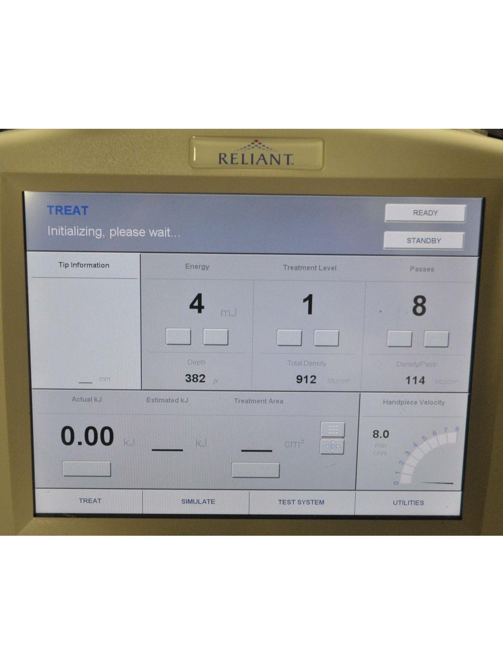 Reliant Fraxel SR1500 Non-Ablative Fractional Skin Resurfacing Laser SR 1500 Sol International Medical
