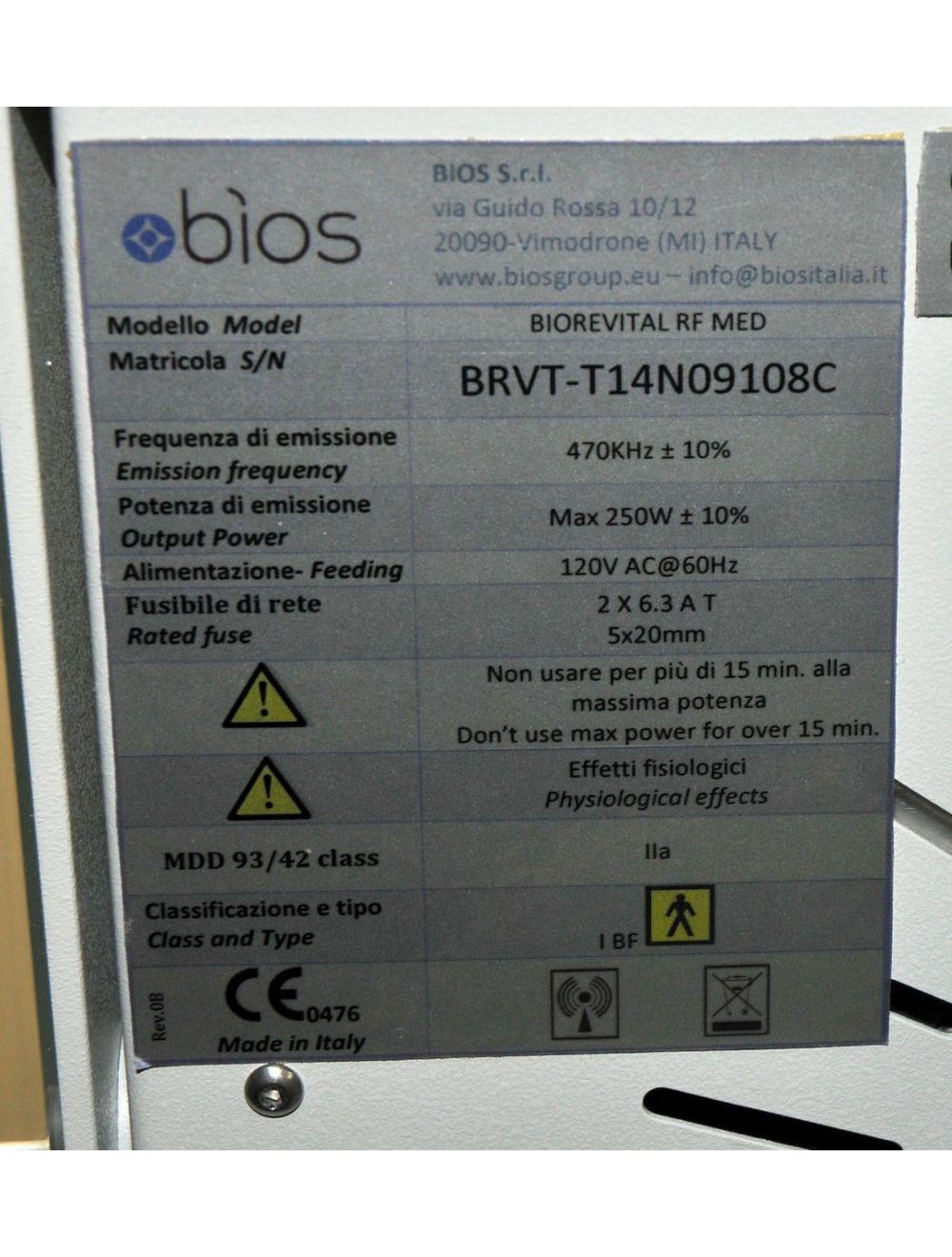 Thermi 250 Aesthetics Smooth Biorevital RF Radio Frequency Face Body Laser 3 HPs Sol International Medical