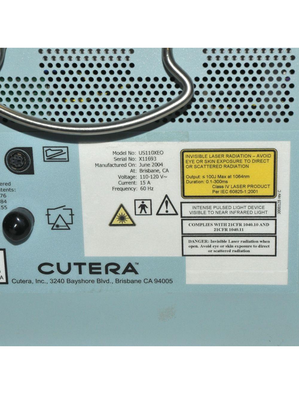 2004 Cutera XEO Laser System IPL Nd:YAG 1064 Hair Removal HR Cutera