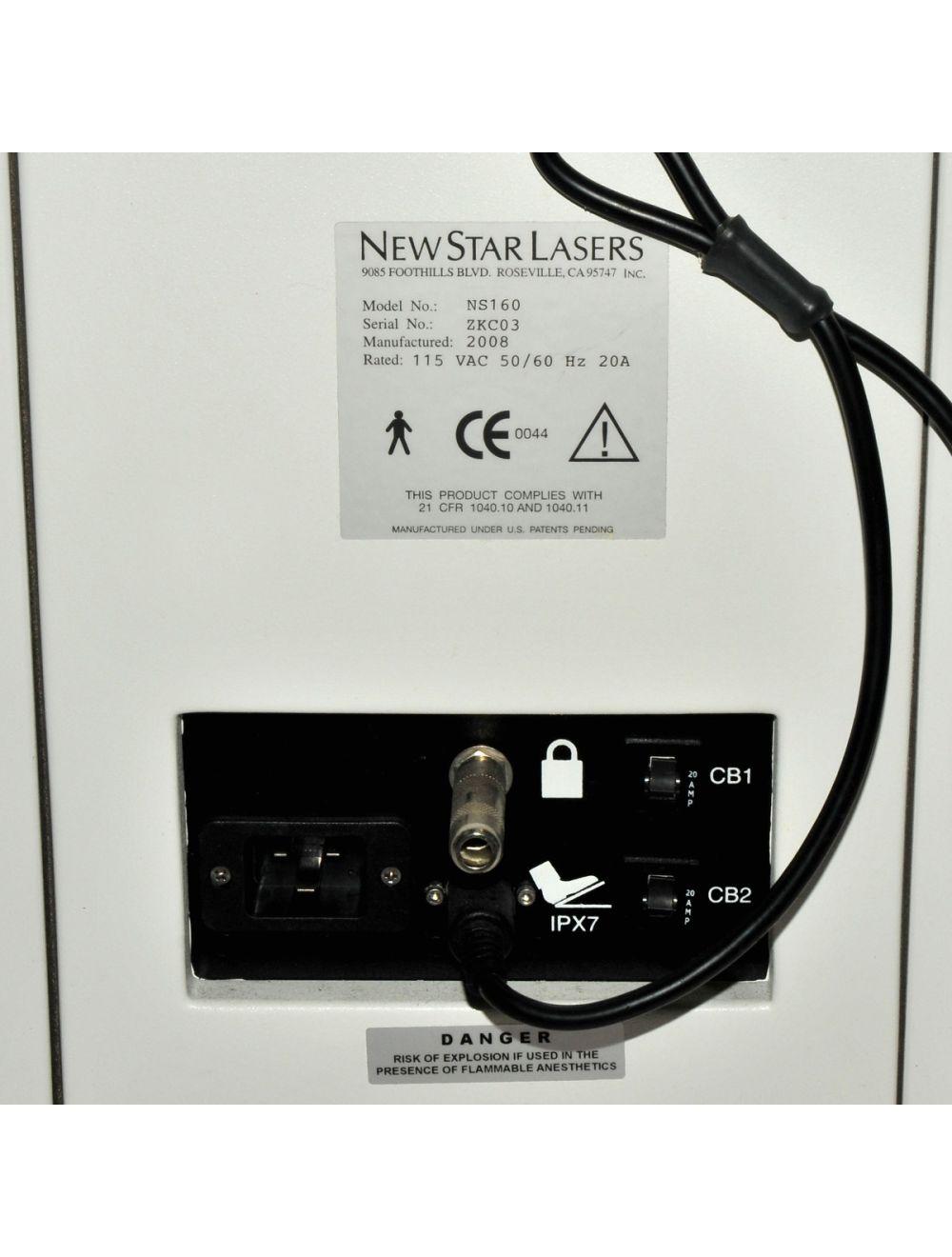 2008 New Star CoolTouch CTEV NS160 15w Nd:YAG 1320nm Cosmetic Laser Leg Veins CVI Sol International Medical