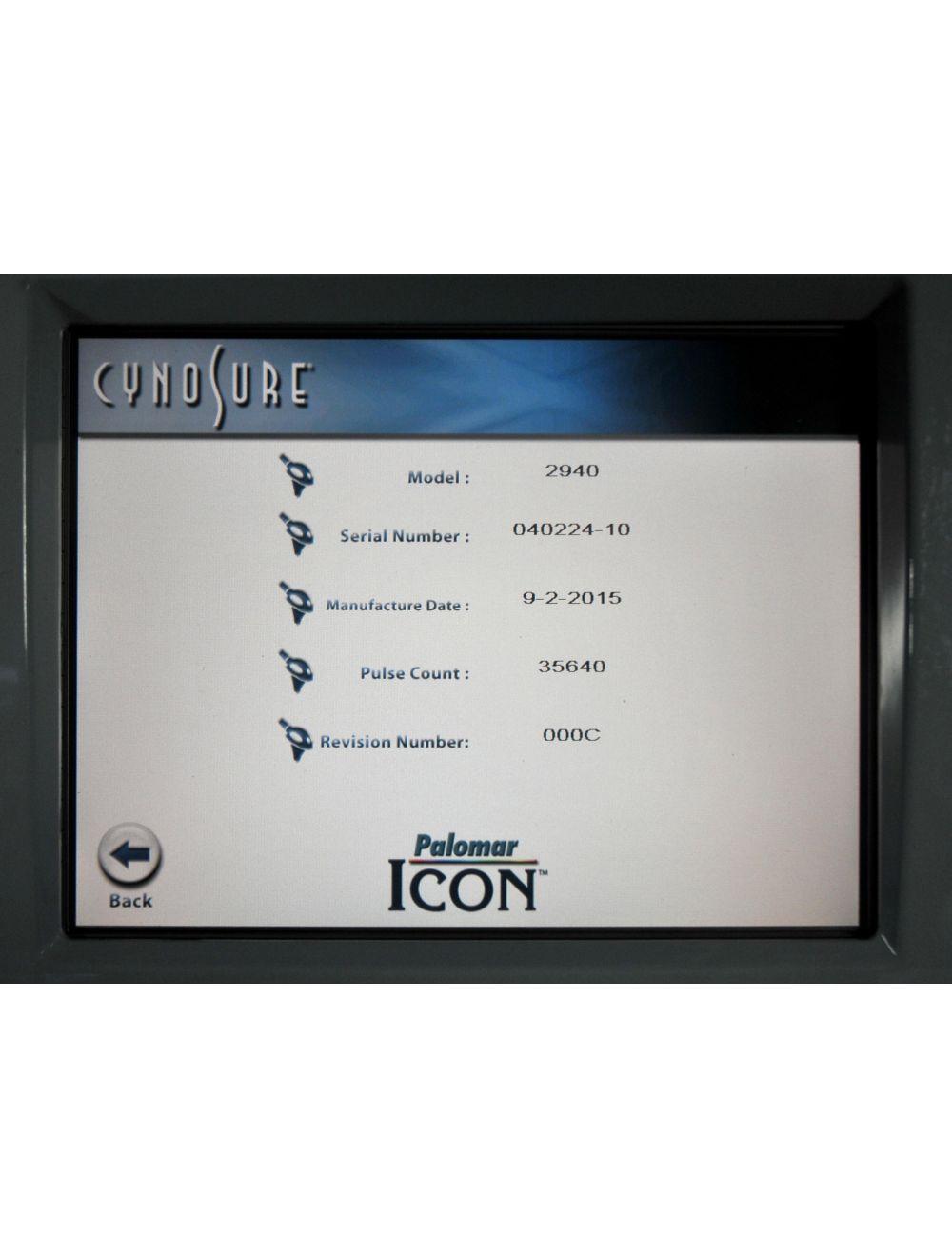 2015 Cynosure ICON IPL Laser HandPieces 2940 Fractional Max G Ys Palomar Palomar