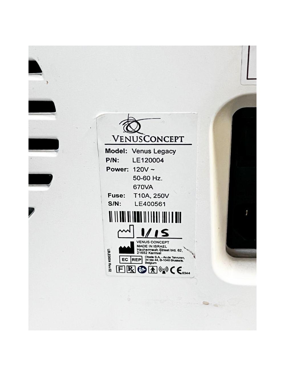 VenusConcept Venus Legacy RF Cellulite Treatment Body Wrinkle Contouring System Venus