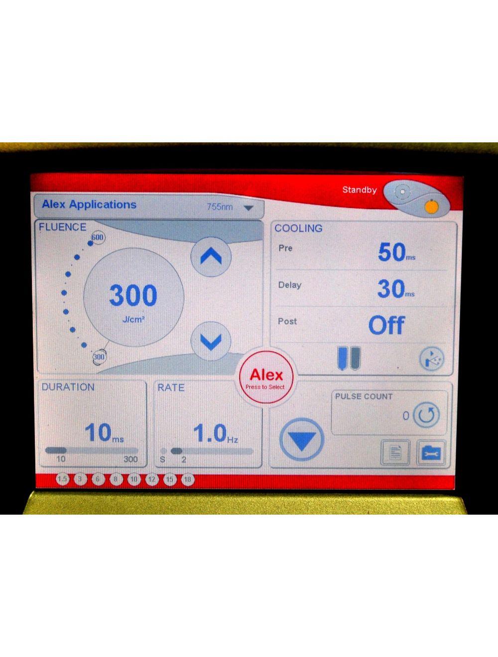 Candela GentleMax Hair Removal Laser w/ 1.5-3 mm & 6-18mm Handpieces Gentle Max Candela