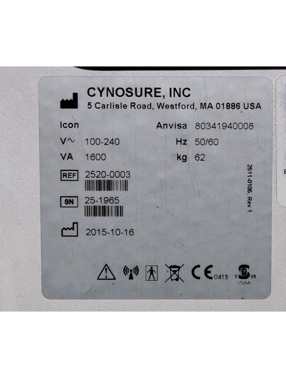 2015 Cynosure ICON IPL Laser HandPieces 2940 Fractional Max G Ys Palomar Palomar