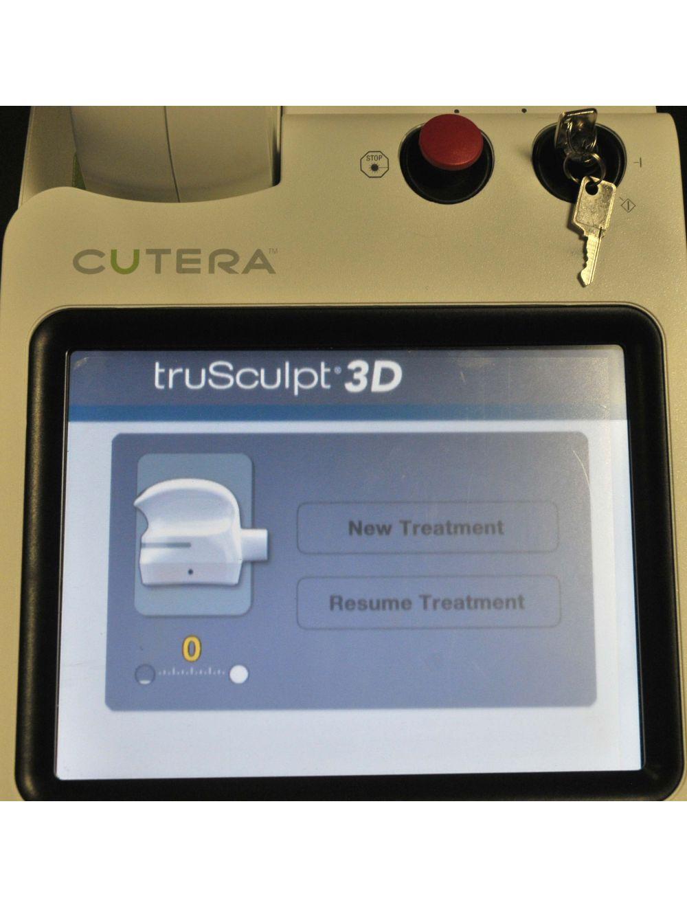 2017 Cutera TruSculpt 3D Laser Radio Frequency Cellulite Reduction 3 HP's RF Fat Cutera