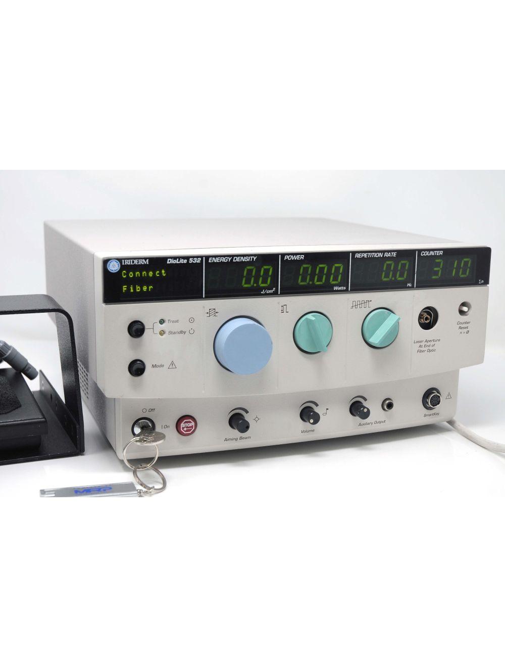 Iridex Iriderm DioLite 532nm DIODE CONSOLE Laser Pigmentation Lesion Vein Skin Sol International Medical
