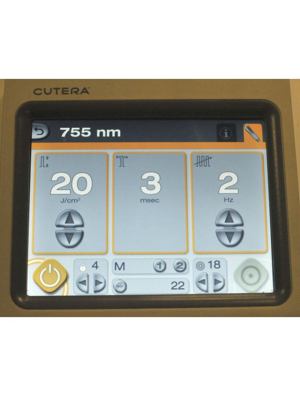 2015 Cutera ExcelHR Laser Alexandrite Nd YAG Alex 755 1064 Hair Removal Excel HR Cutera