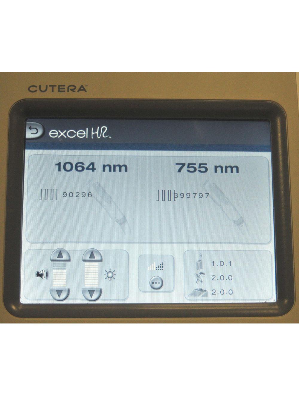2015 Cutera ExcelHR Laser Alexandrite Nd YAG Alex 755 1064 Hair Removal Excel HR Cutera
