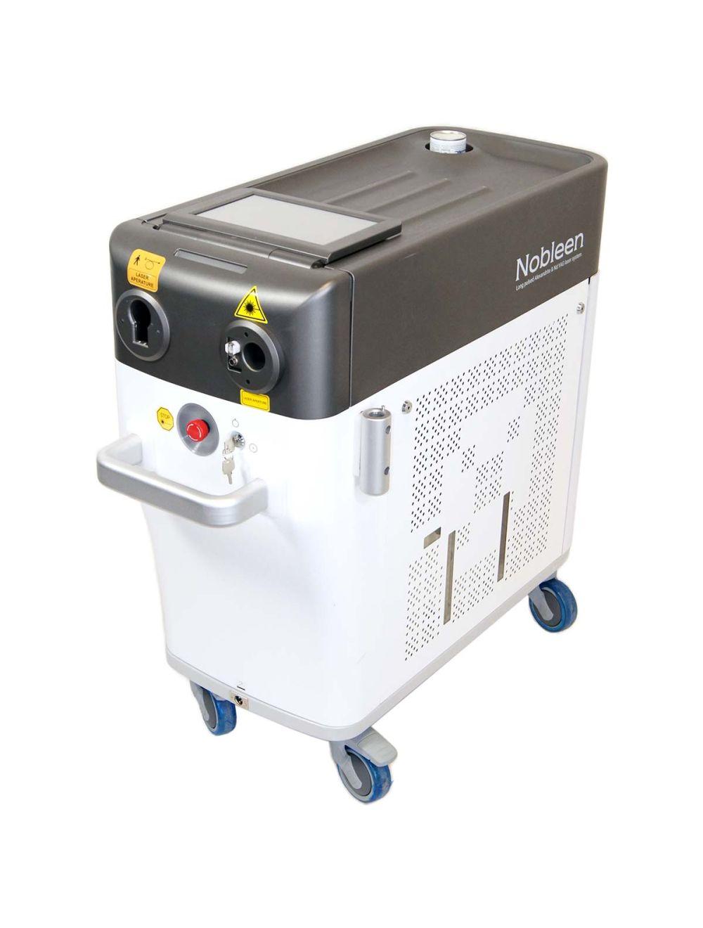 2021 FineMec Nobleen Long Pulsed Alexandrite & Nd:YAG Laser System 755nm 1064nm Sol International Medical