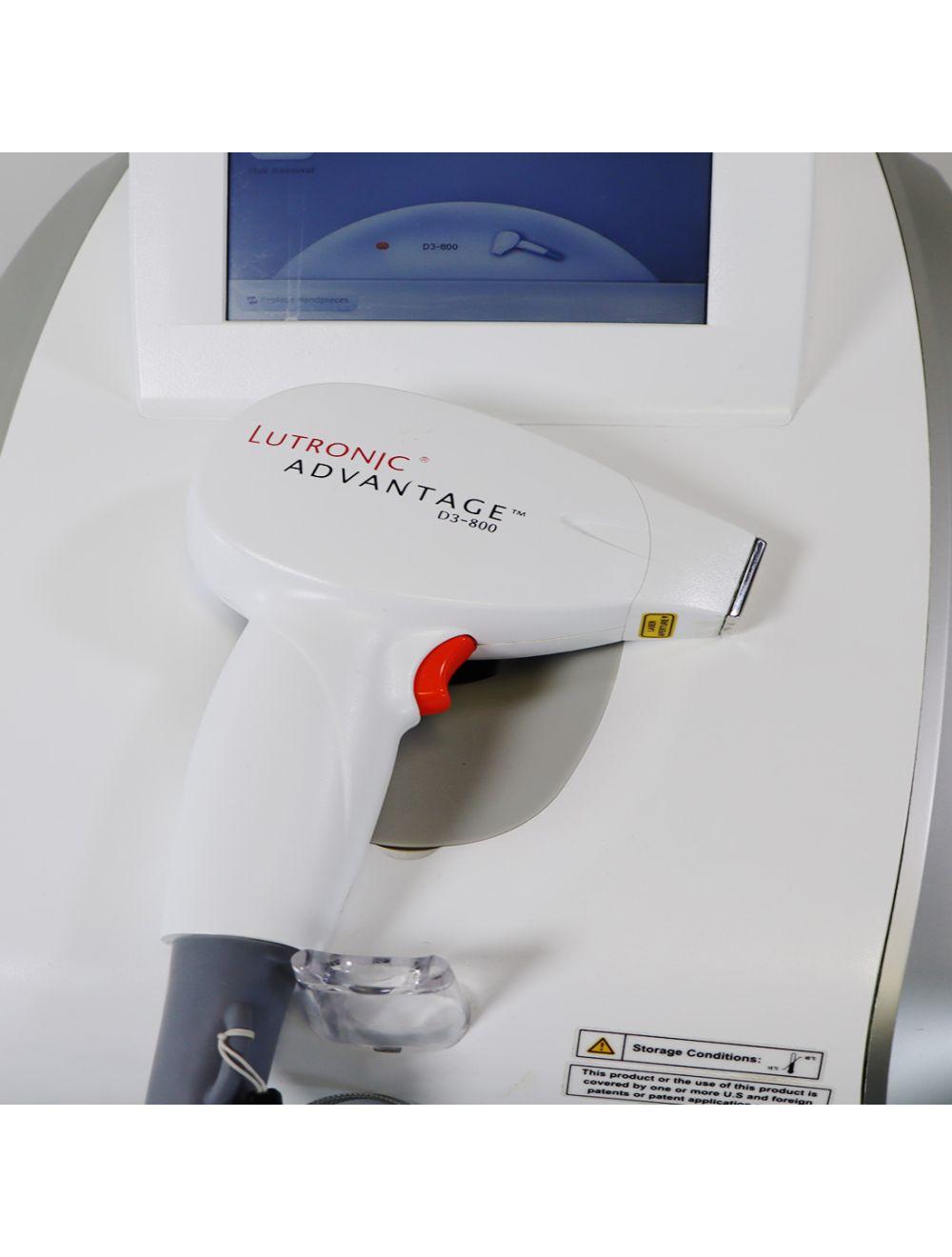 2014 Lutronic Advantage Diode Laser Hair Removal Reduction w/D3-800 Handpiece Lutronic