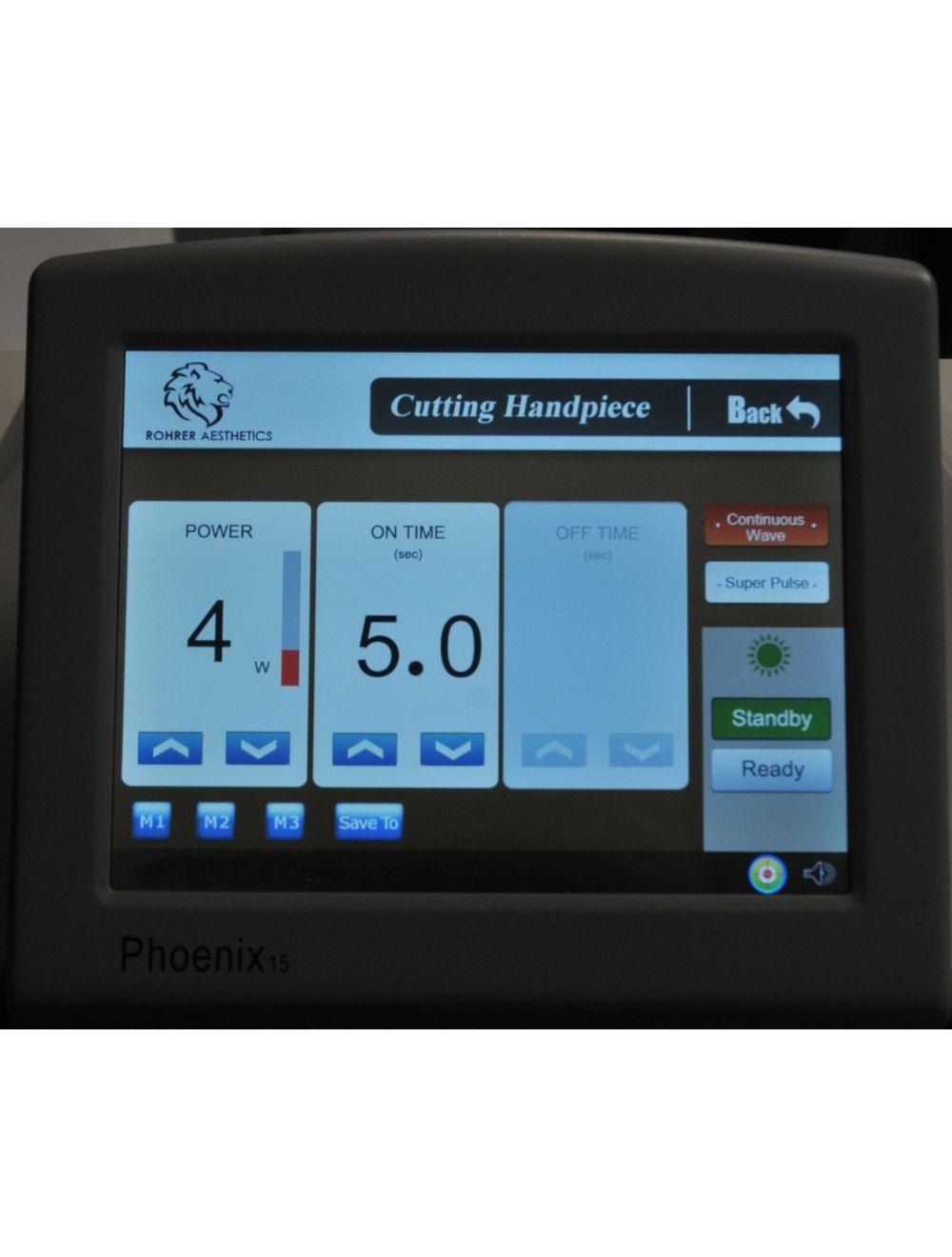 2017 Rohrer Aesthetics Phoenix-15 Pigmentation Wrinkle Rejuvenation Laser System Sol International Medical