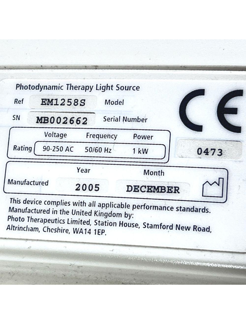 OmniLux Medical Blue Photodynamic Therapy Light EM1310 EM1258S Acne Sun Sol International Medical
