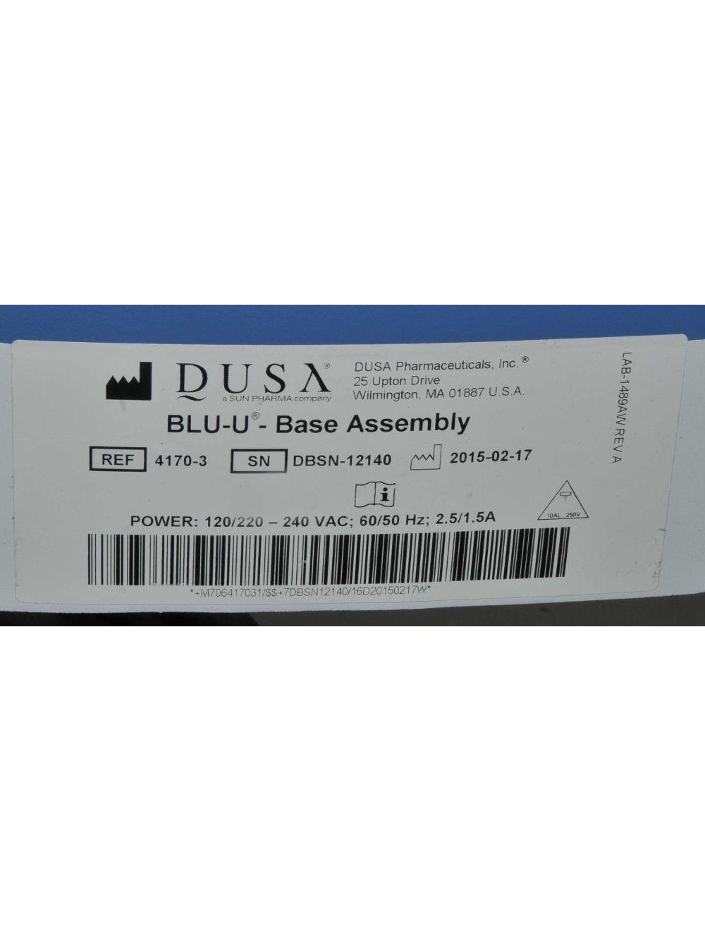 DUSA Pharmaceuticals Blue Light Blu-U Photodynamic Light Therapy Acne Control Sol International Medical