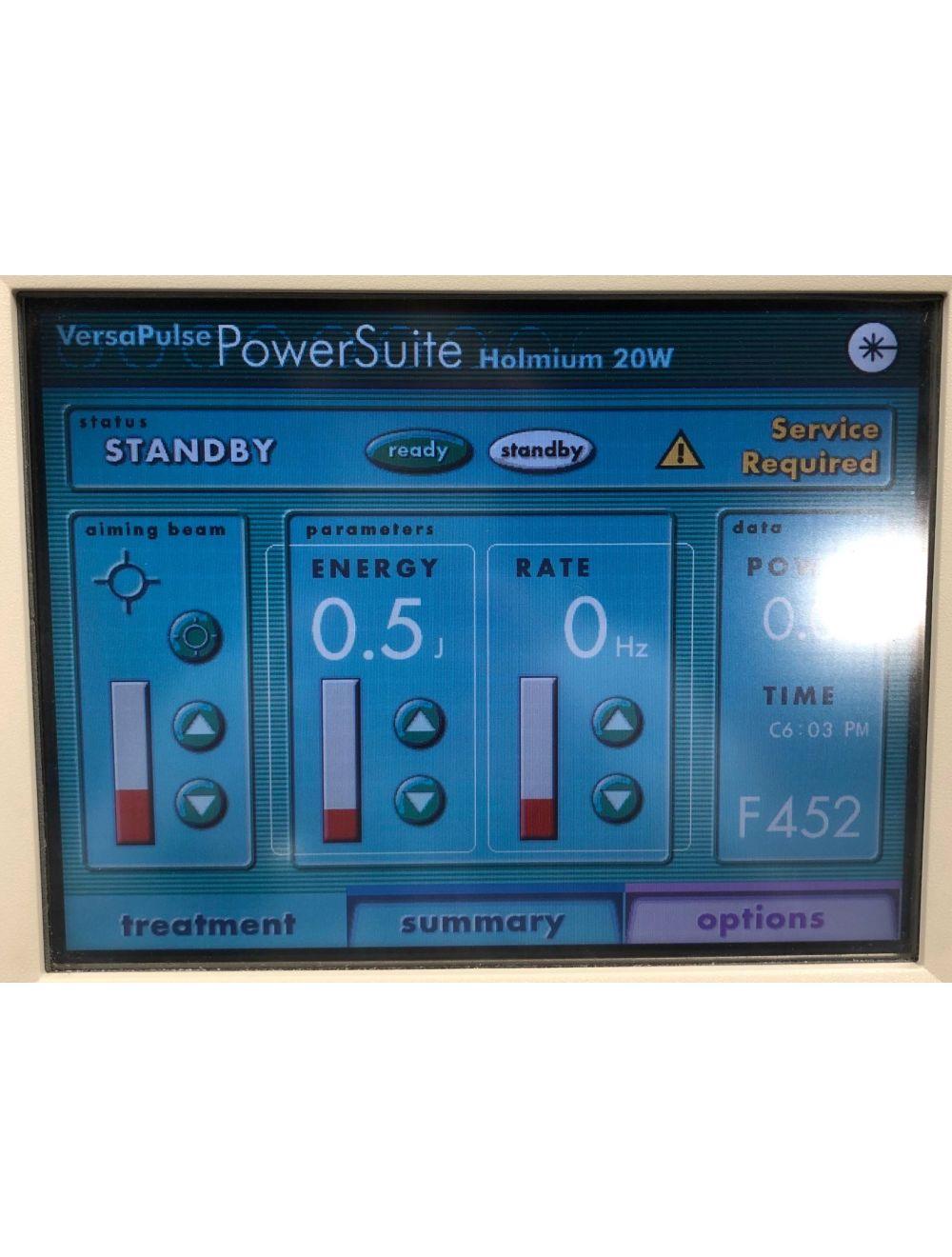 2002 Lumenis VersaPulse PowerSuite 20-Watt Holmium Surgical Laser System Lumenis