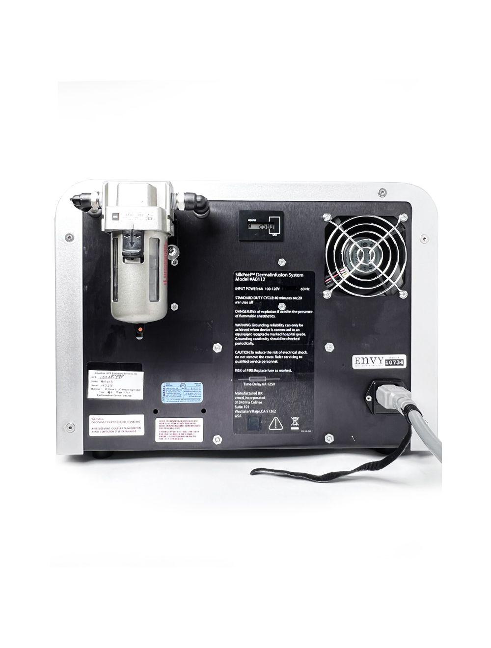 Envy Medical SilkPeel Dermalinfusion Skin Resurfacing Treatment System 258.3 HRS Sol International Medical