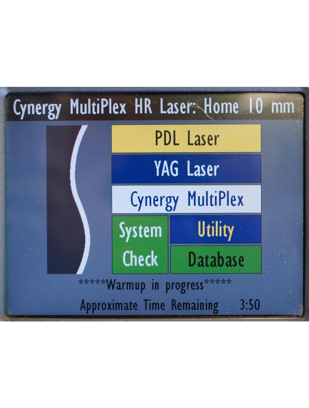 2008 Cynosure Cynergy MPX Laser Nd YAG 585 1064 nm Pulsed Dye Vascular Lesions Cynosure