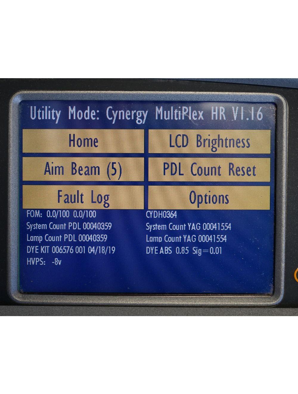 2008 Cynosure Cynergy MPX Laser Nd YAG 585 1064 nm Pulsed Dye Vascular Lesions Cynosure