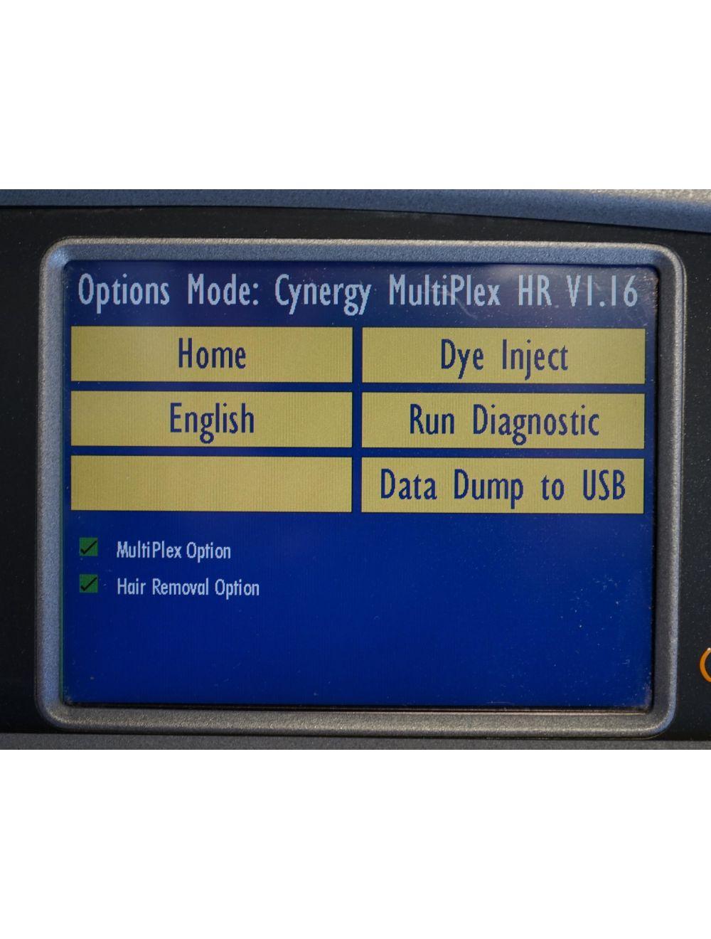 2008 Cynosure Cynergy MPX Laser Nd YAG 585 1064 nm Pulsed Dye Vascular Lesions Cynosure