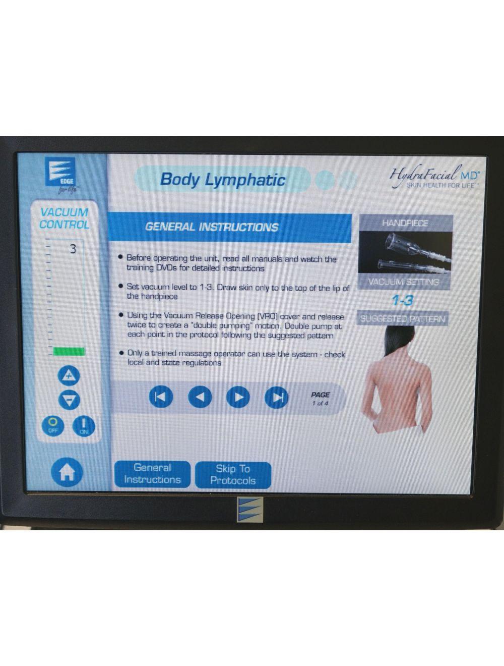 2014 Edge Systems Hydrafacial Skin Treatment Exfoliate Hydrate Hydradermabrasion Hydrafacial