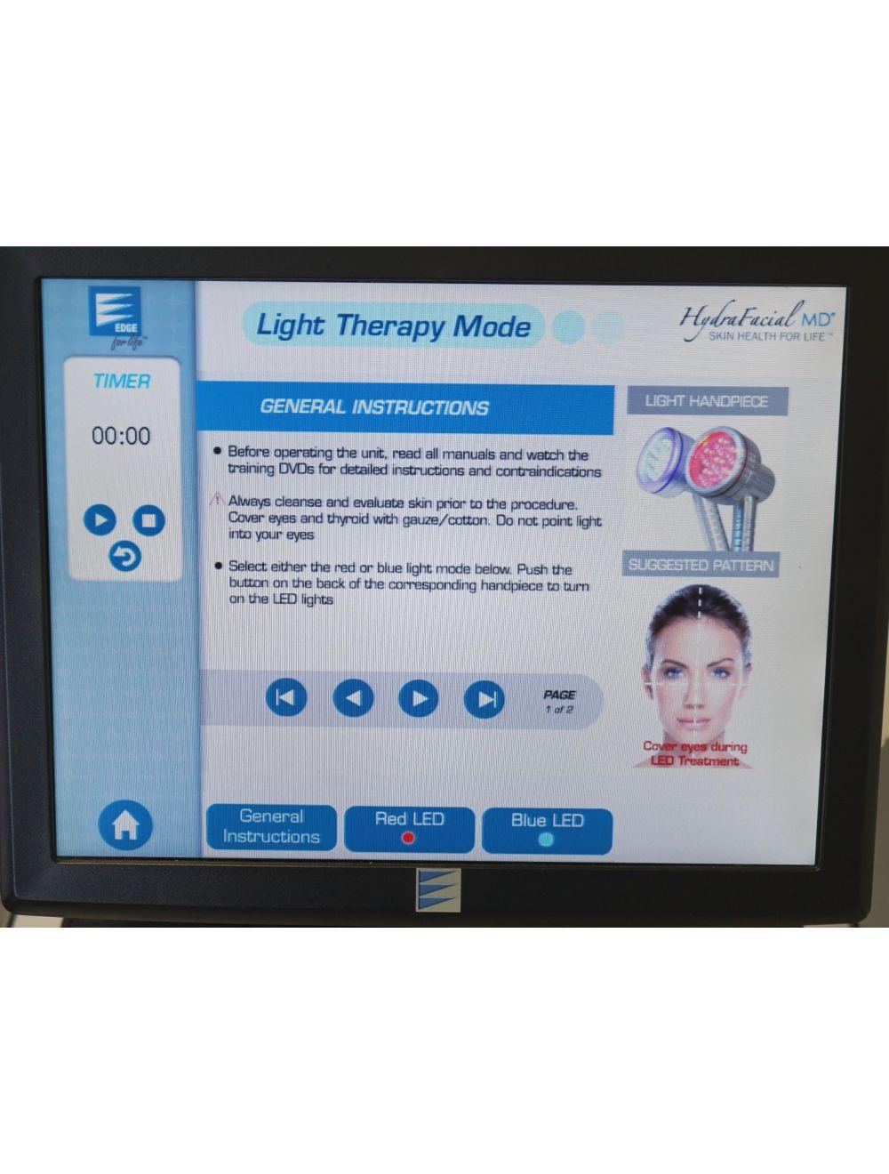 2014 Edge Systems Hydrafacial Skin Treatment Exfoliate Hydrate Hydradermabrasion Hydrafacial