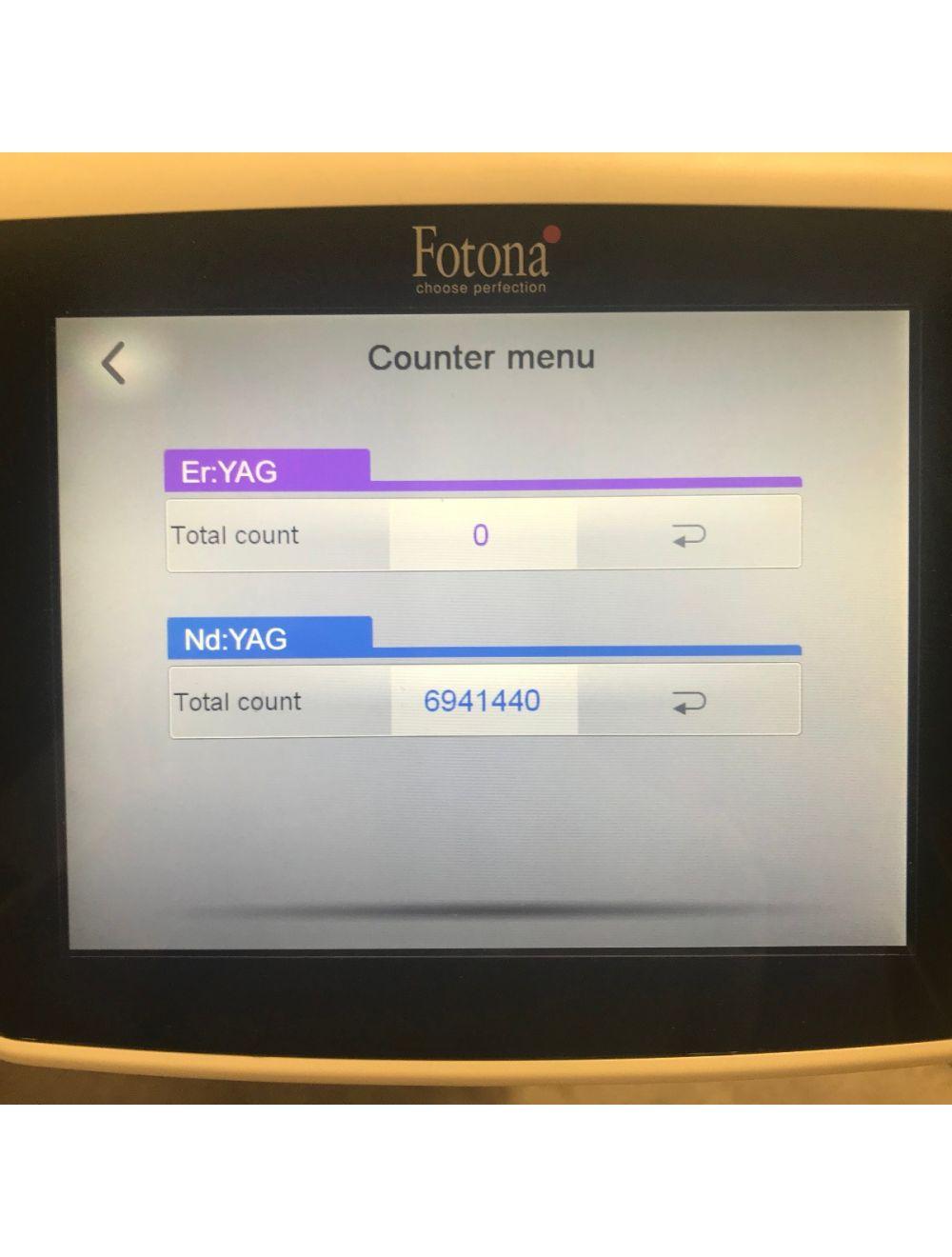 2017 Fotona XP Dynamis 80W Watt Nd:YAG Skin Resurfacing Laser System M001-12F Fotona