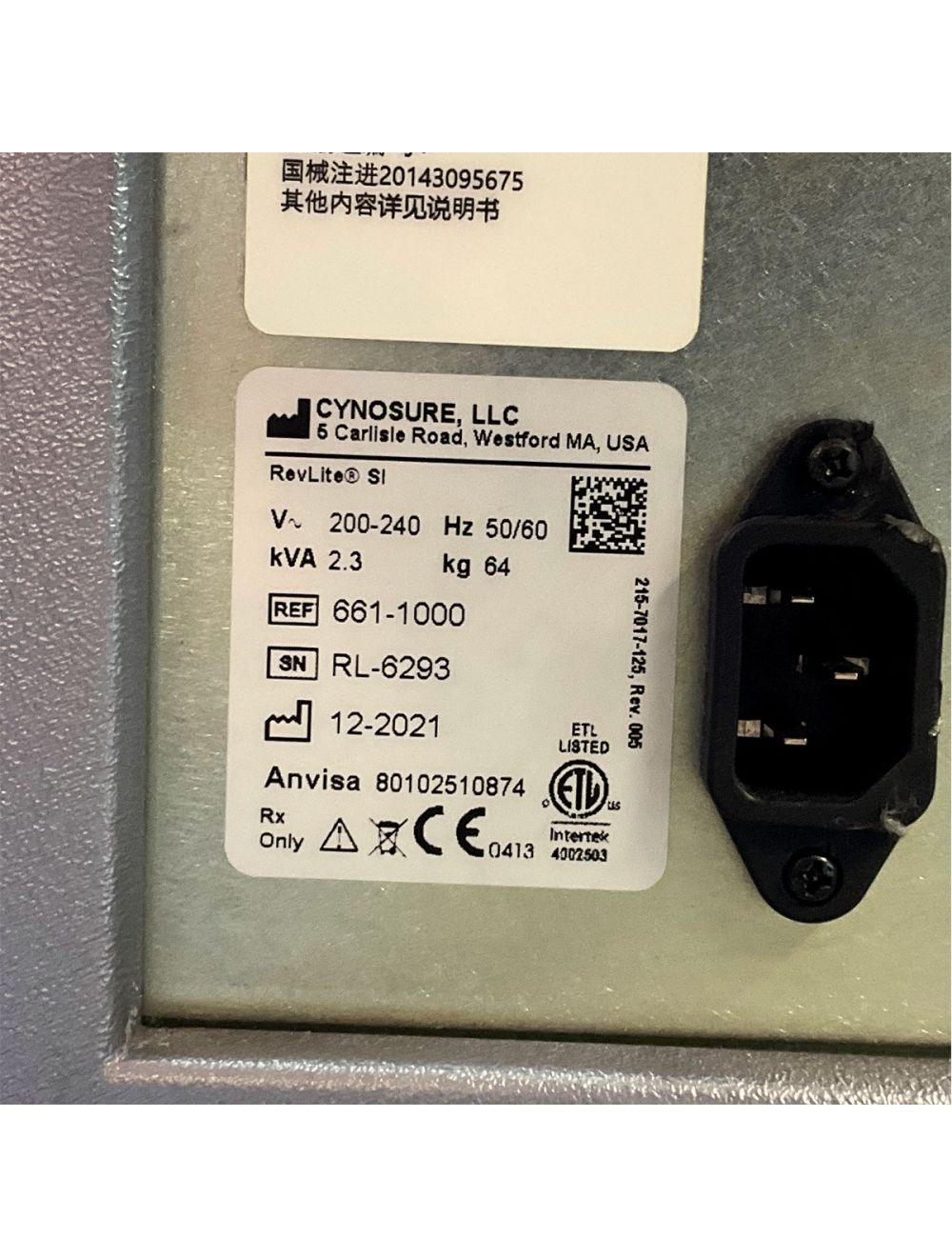 2021 Cynosure RevLite SI Q-Switched Laser System 532nm 1064nm Tattoo Removal Cynosure