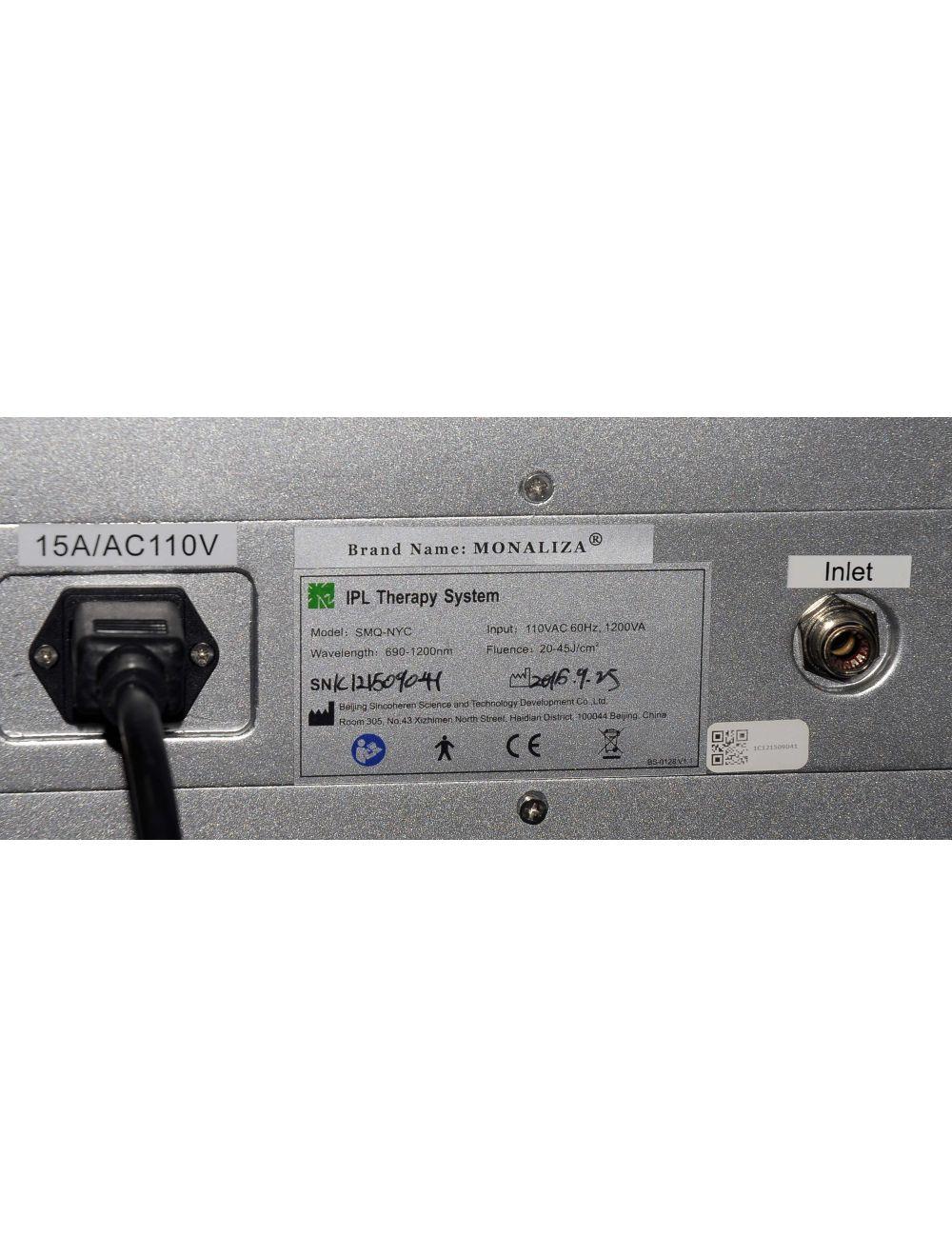 2015 Sincoheren Monaliza IPL Laser System Hair Removal Skin Rejuvenation - SR HR Sol International Medical