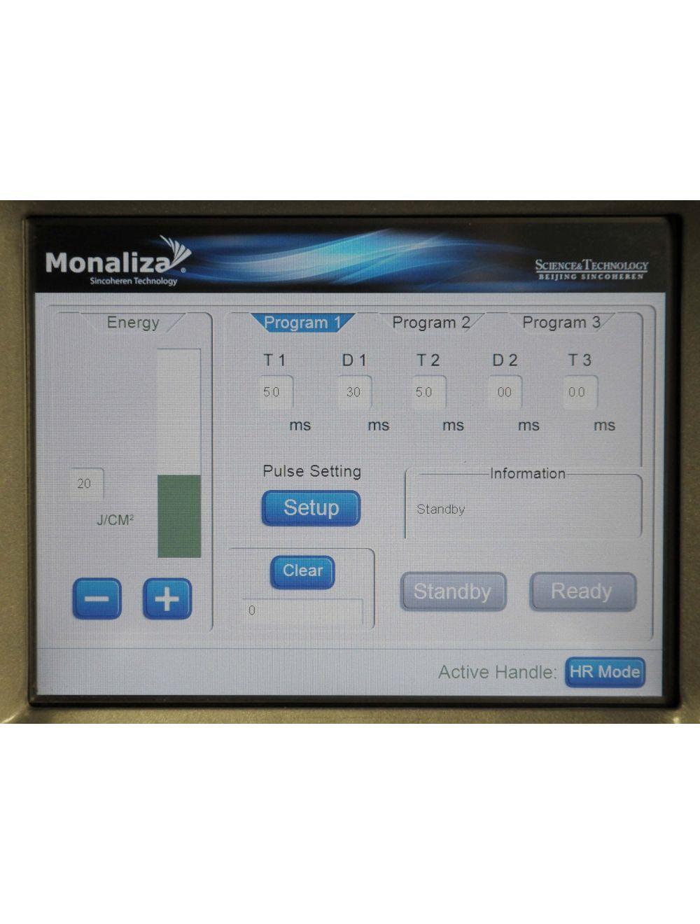 Sincoheren Monaliza 2015 IPL Laser System Hair Removal Skin Rejuvenation - SR HR Sol International Medical