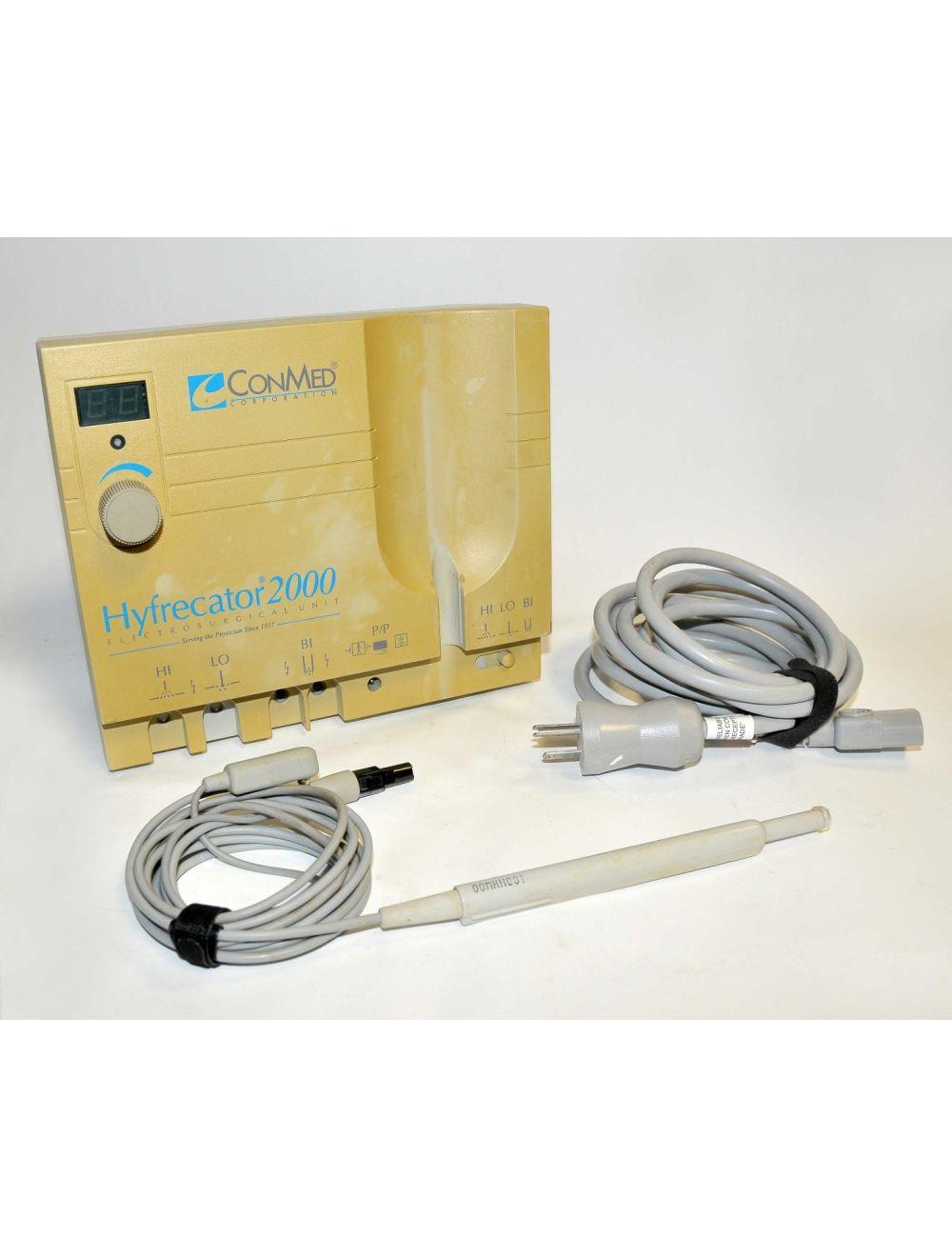 ConMed Hyfrecator 2000 Electrosurgical Generator Tissue Therapy 7-900-115 Sol International Medical