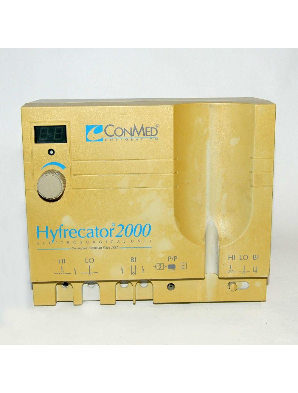 ConMed Hyfrecator 2000 Electrosurgical Generator Tissue Therapy 7-900-115 Sol International Medical