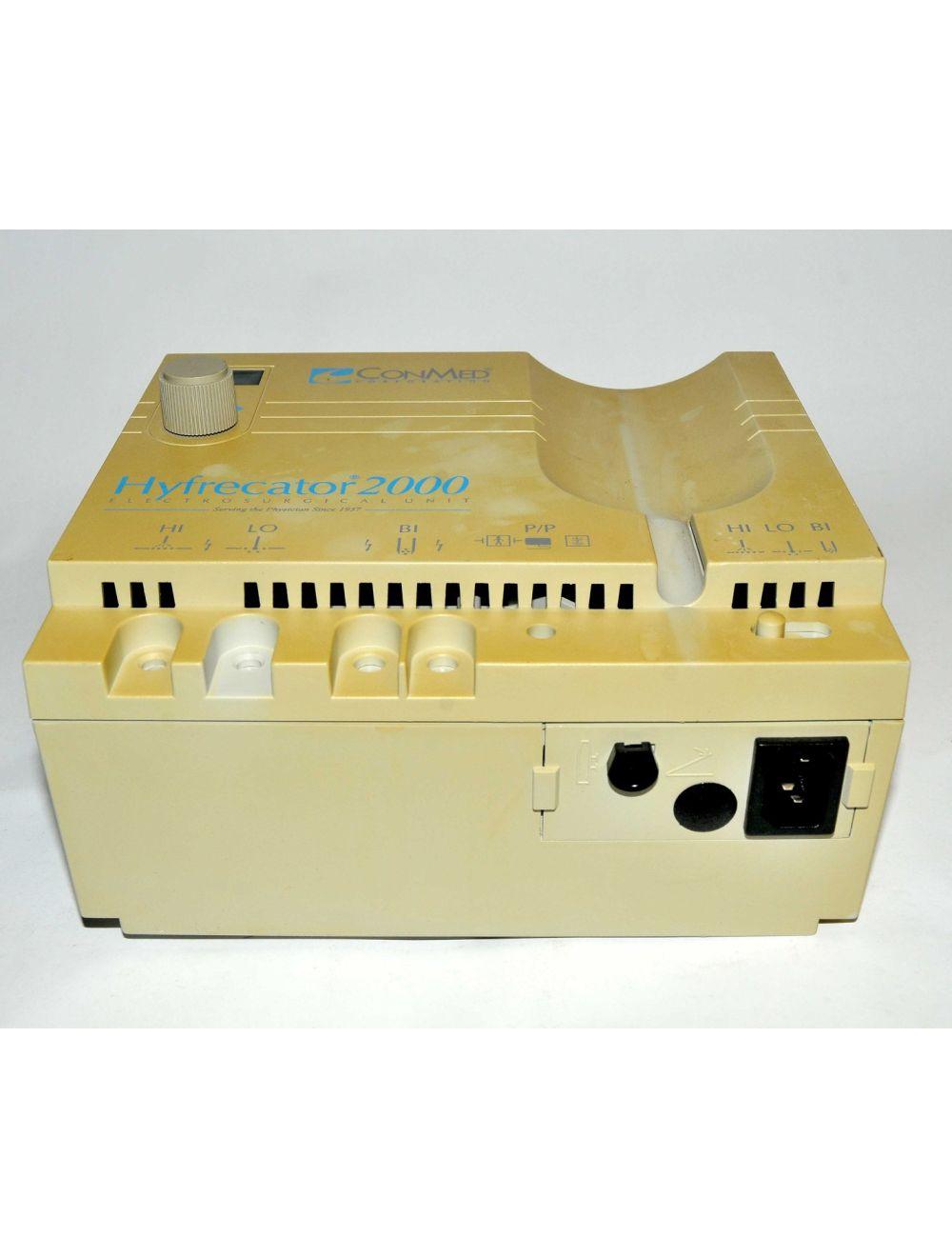 ConMed Hyfrecator 2000 Electrosurgical Generator Tissue Therapy 7-900-115 Sol International Medical