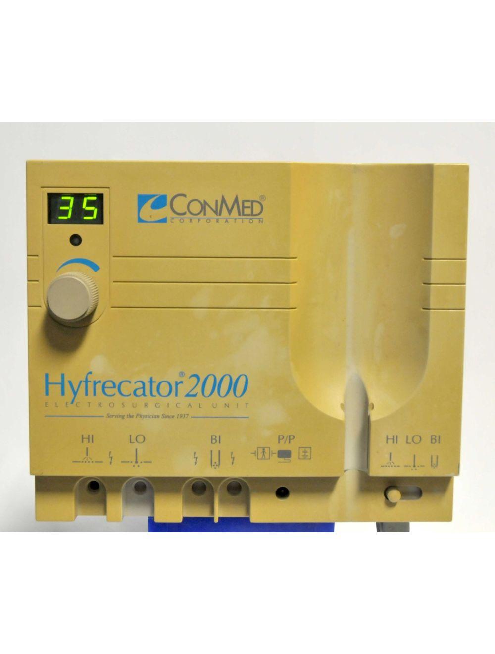 ConMed Hyfrecator 2000 Electrosurgical Generator Tissue Therapy 7-900-115 Sol International Medical