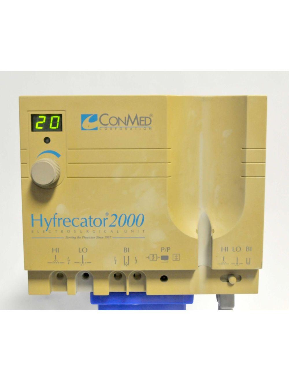 ConMed Hyfrecator 2000 Electrosurgical Generator Tissue Therapy 7-900-115 Sol International Medical