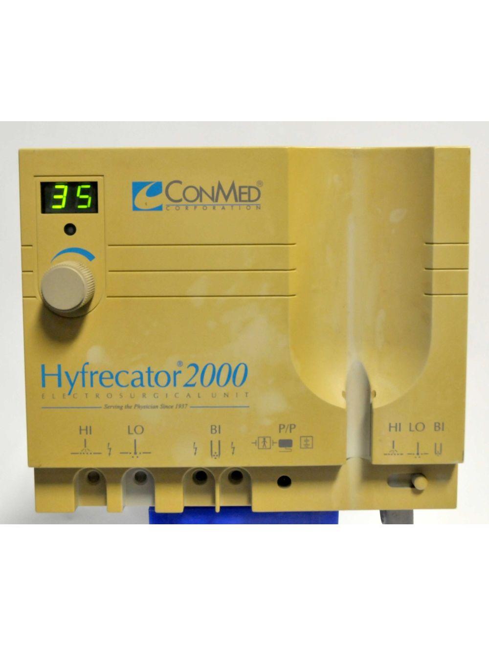 ConMed Hyfrecator 2000 Electrosurgical Generator Tissue Therapy 7-900-115 Sol International Medical