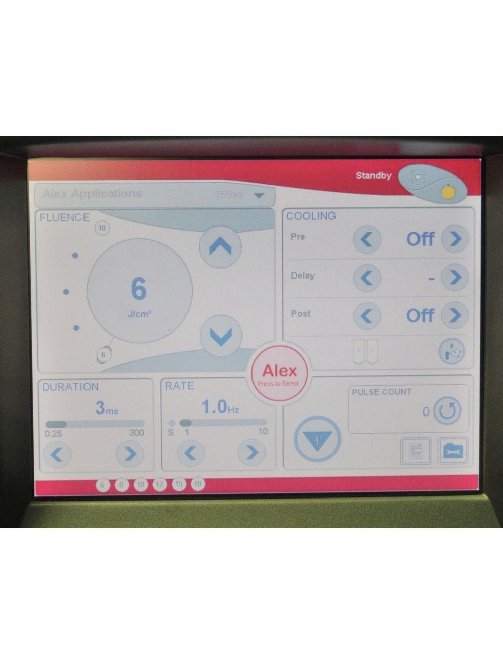 2010 Candela GentleMax Laser GMax YAG Alex 755 1064 6-18mm Hair Removal Vein Candela