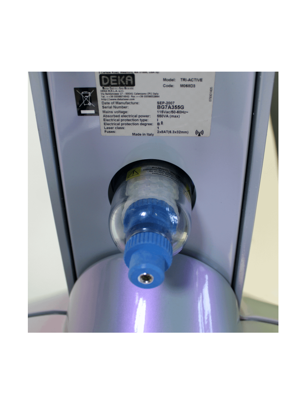 CYNOSURE DEKA Tri Active Diode Laser Body Face Skin Tighten Triactive 2007 Cynosure