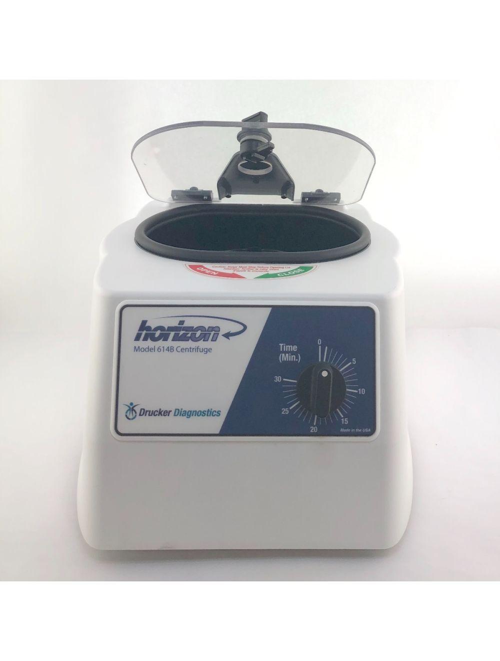 Drucker Diagnostics Horizon 614B Fixed Angle Single Speed Centrifuge 3184RPM Sol International Medical