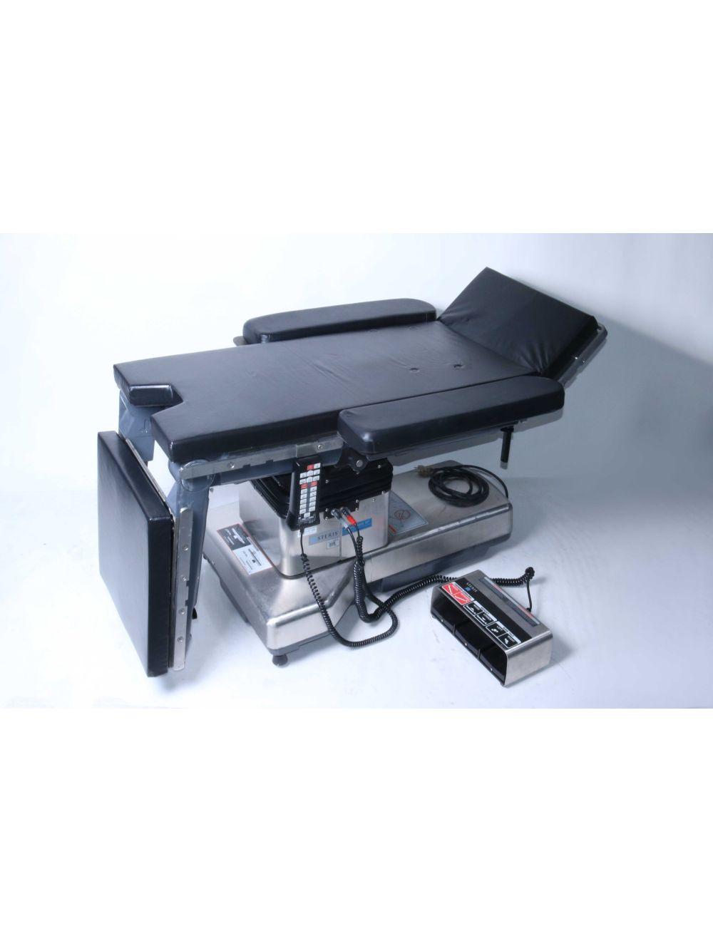 2003 Steris Amsco 3085 SP Hydraulic Surgical Table Foot & Hand Control Armboards Sol International Medical