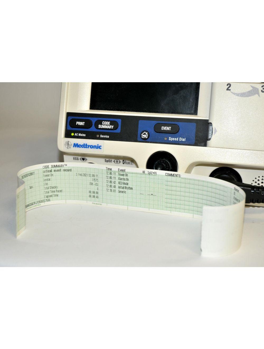 Medtronic LIFEPAK 20e Defibrillator Monitor Portable APEX Sternum Paddle Printer Sol International Medical