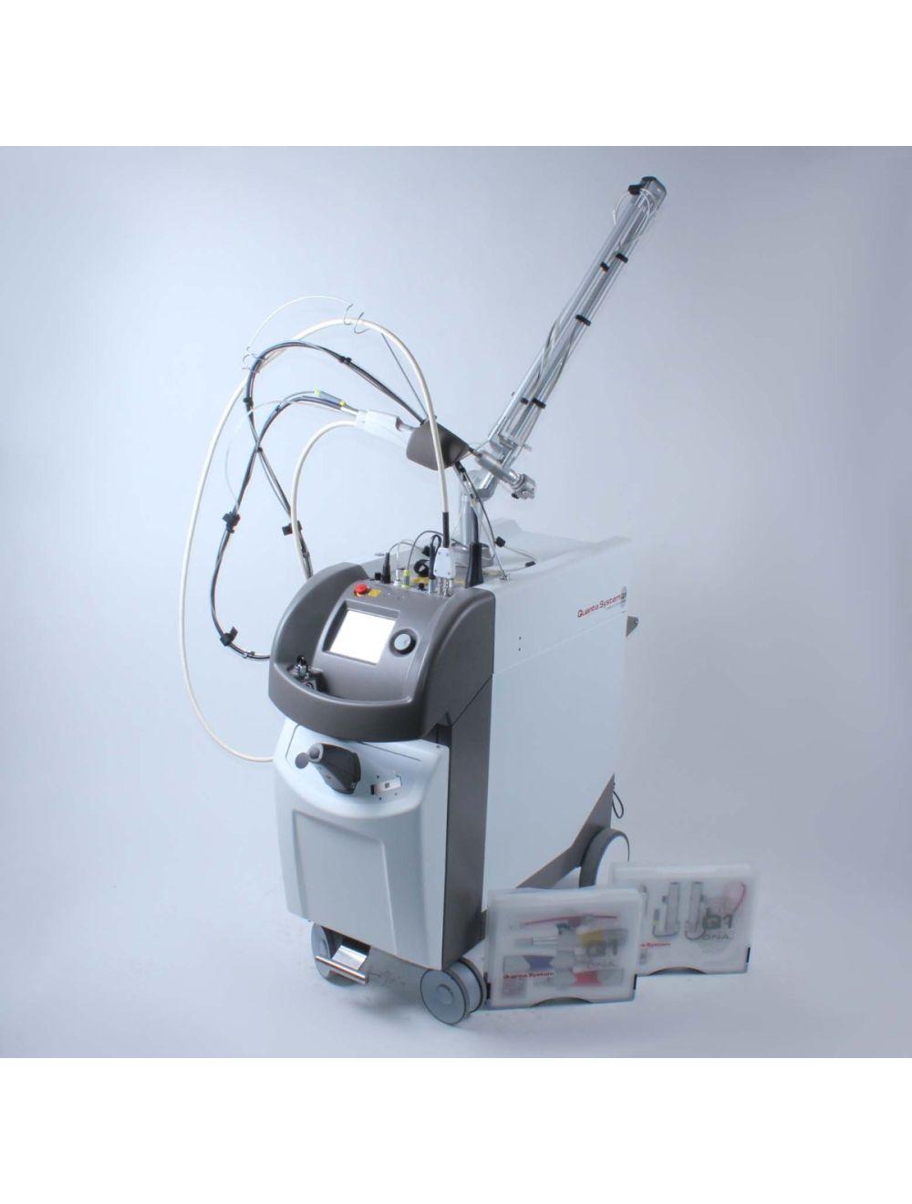 Quanta MDK 3 EX Q1 Q Switched Nd YAG Tattoo Removal Vein Lesion Laser 532 1064 Sol International Medical