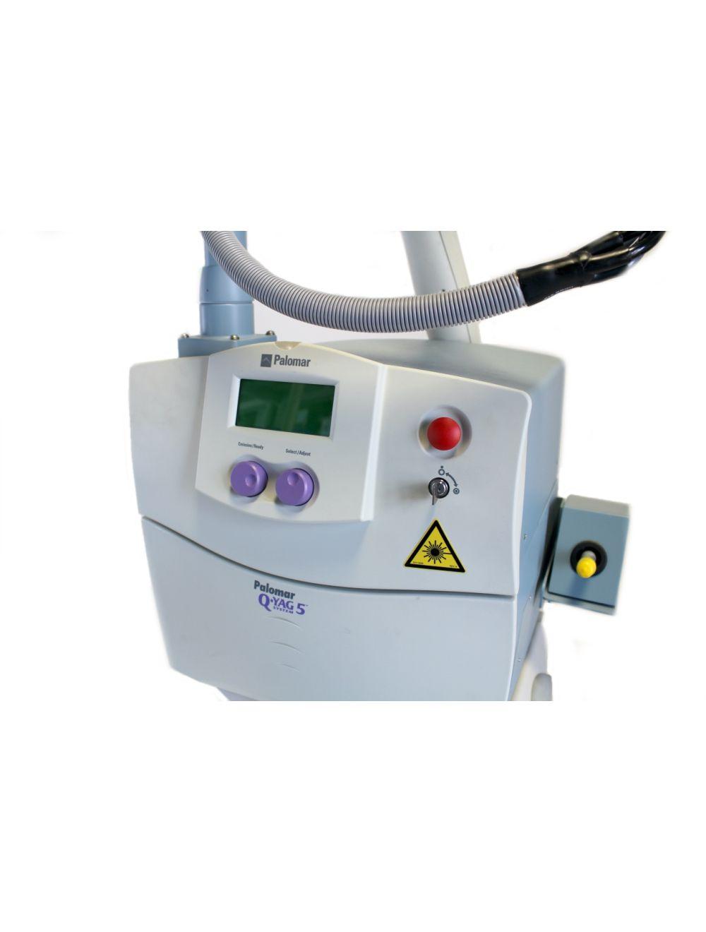 2011 Palomar QYAG5 Q Switch Nd YAG 532 1064 Tattoo Pigmented Lesion Laser YAG 5 Palomar