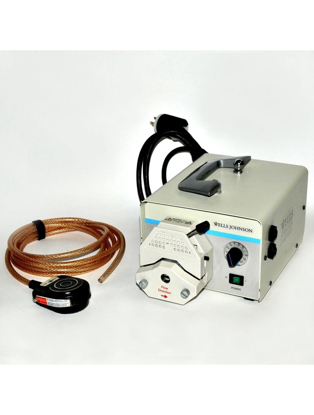 Wells Johnson Peristaltic Anesthesia Infiltration Pump Single Head Tumescent Sol International Medical