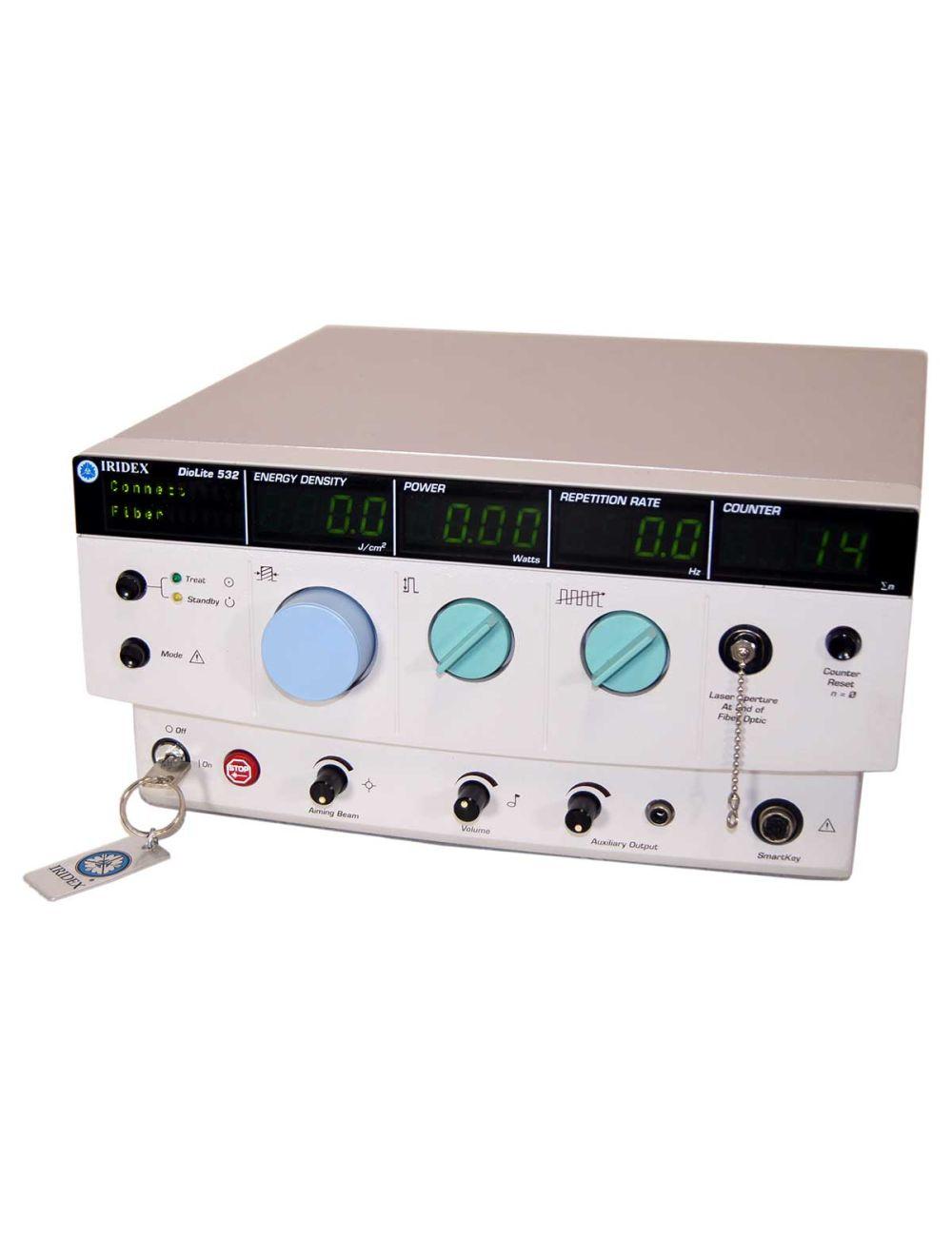 2002 Iridex DioLite 532 KTP Diode Laser Vascular Pigmented Tabletop System Sol International Medical