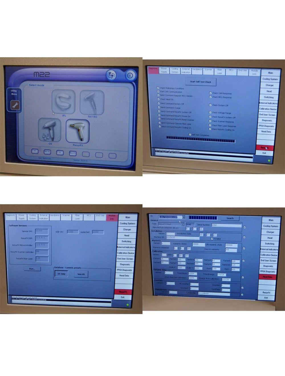 Lumenis M22 ResurFX 1565nm Laser Module Non-Ablative Skin Resurfacing Scanner Lumenis